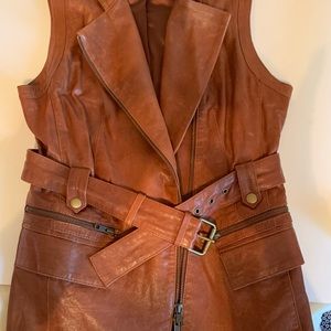 Rachel Zoe Leather vest